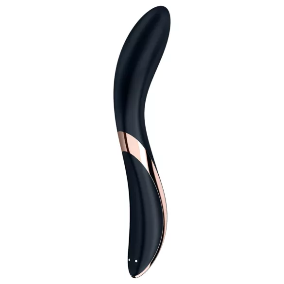 Satisfyer Rrrolling - G taško vibratorius su judančiomis kulkomis - juodas