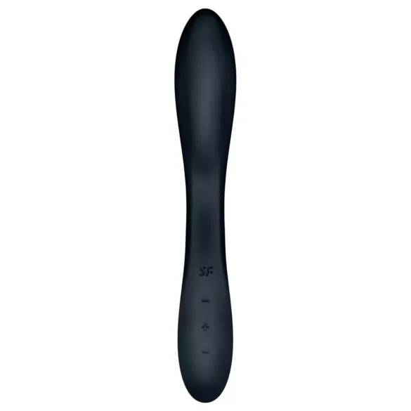 Satisfyer Rrrolling - G taško vibratorius su judančiomis kulkomis - juodas
