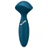 Satisfyer Mini Wand-er - vandeniui atsparus masažinis vibratorius (mėlynas)
