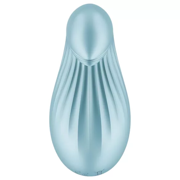 Satisfyer Dipping Delight - klitorio vibratorius su baterija - mėlynas