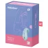 Satisfyer Dipping Delight - klitorio vibratorius su baterija - mėlynas