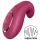 Satisfyer Dipping Delight - klitorio vibratorius - įkraunamas - raudonas