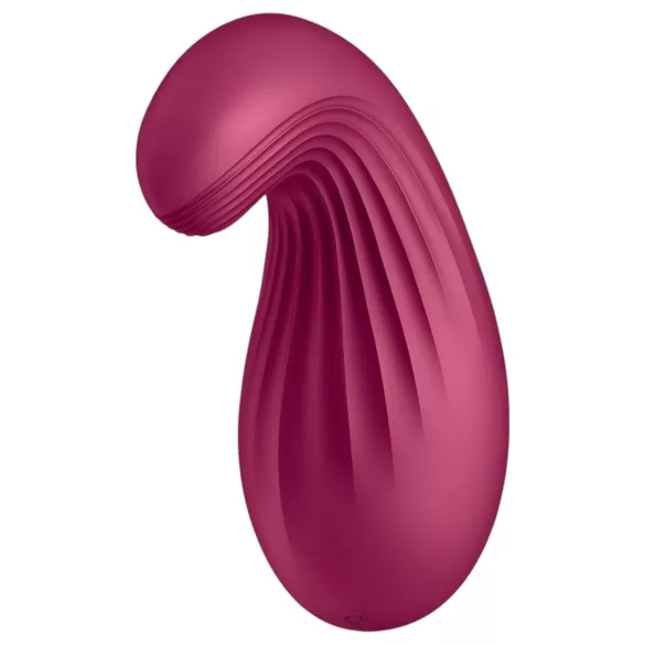Satisfyer Dipping Delight - klitorio vibratorius - įkraunamas - raudonas