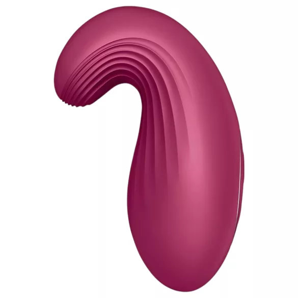 Satisfyer Dipping Delight - klitorio vibratorius - įkraunamas - raudonas