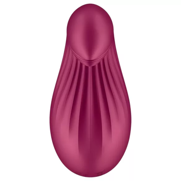 Satisfyer Dipping Delight - klitorio vibratorius - įkraunamas - raudonas