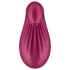 Satisfyer Dipping Delight - klitorio vibratorius - įkraunamas - raudonas