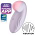 Satisfyer Tropical Tip - klitorio vibratorius - išmanus - violetinis