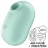 Satisfyer Pro To Go 2 - įkraunamas oro bangų klitorio stimuliatorius (mėtinė)