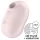 Satisfyer Pro To Go 2 - klitorio stimuliatorius su oro bangomis - smėlio spalvos