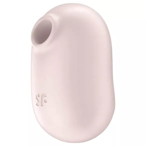 Satisfyer Pro To Go 2 - klitorio stimuliatorius su oro bangomis - smėlio spalvos