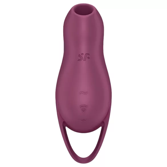 Satisfyer Pocket Pro 1 - klitoriui - oro pulsacijos - įkraunamas - violetinis