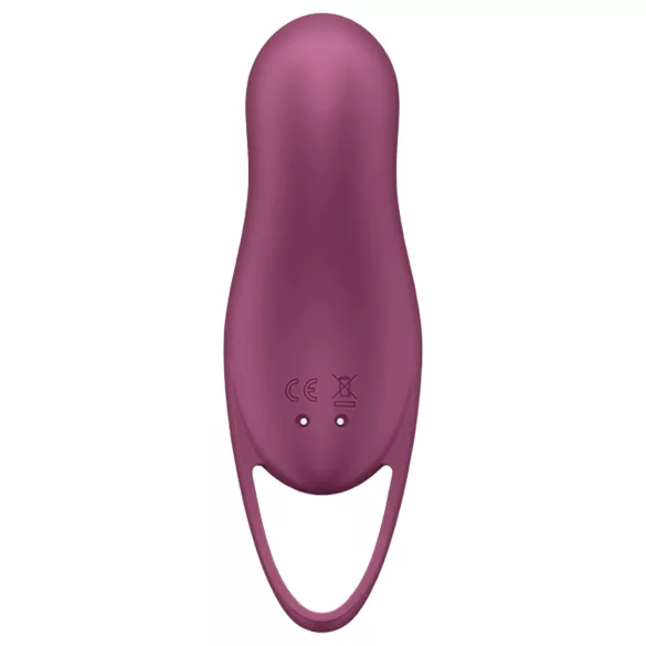 Satisfyer Pocket Pro 1 - klitoriui - oro pulsacijos - įkraunamas - violetinis