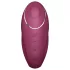 Satisfyer Tap & Climax 1 - vibratorius ir klitorio stimuliatorius - raudonas