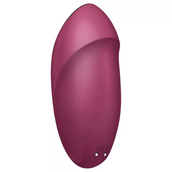 Satisfyer Tap & Climax 1 - vibratorius ir klitorio stimuliatorius - raudonas