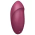 Satisfyer Tap & Climax 1 - vibratorius ir klitorio stimuliatorius - raudonas