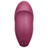 Satisfyer Tap & Climax 1 - vibratorius ir klitorio stimuliatorius - raudonas