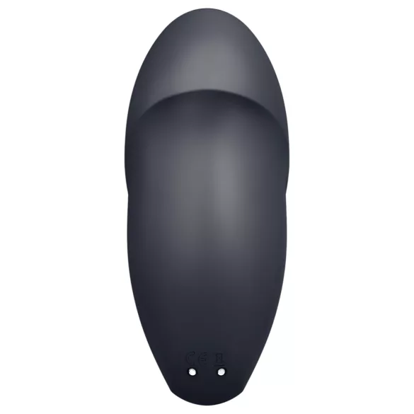 Satisfyer Tap & Climax 1 - klitorio vibratorius 2in1 - juodas