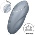 Satisfyer Tap & Climax 1 - 2in1 klitorio vibratorius (pilkas)