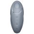 Satisfyer Tap & Climax 1 - 2in1 klitorio vibratorius (pilkas)