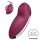 Satisfyer Tap & Climax 2 - 2in1 klitorio stimuliatorius ir vibratoriaus (raudonas)