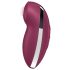 Satisfyer Tap & Climax 2 - 2in1 klitorio stimuliatorius ir vibratoriaus (raudonas)