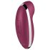 Satisfyer Tap & Climax 2 - 2in1 klitorio stimuliatorius ir vibratoriaus (raudonas)