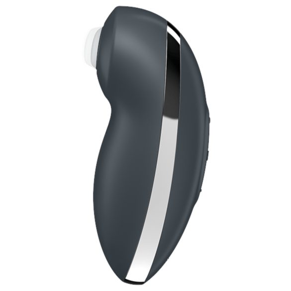 Satisfyer Tap & Climax 2 - klitorio vibratorius 2in1 - pilkas