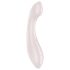 Satisfyer G-Force - įkraunamas, vandeniui atsparus G-taško vibratorius (smėlio)