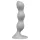 Satisfyer Triple Ball-R - analinis kamuoliukų dildo - pilkas