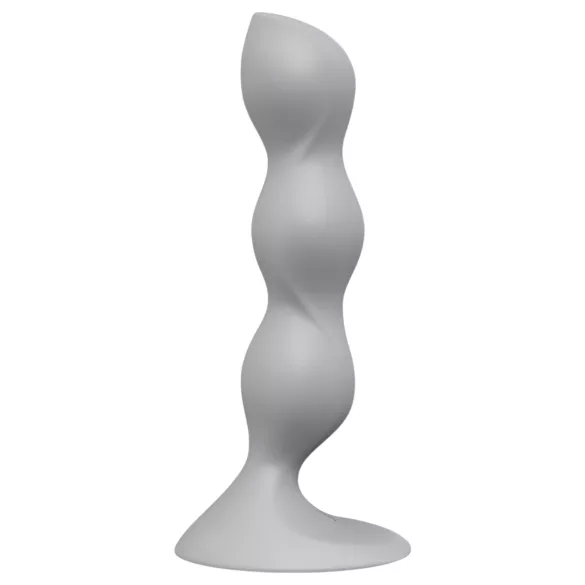 Satisfyer Triple Ball-R - analinis kamuoliukų dildo - pilkas