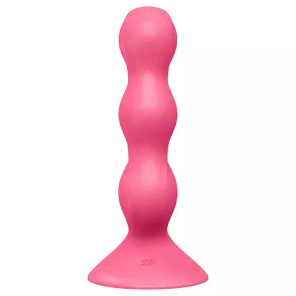 Satisfyer Triple Ball-R - analinis vibratorius su rutuliukais - rožinis