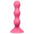 Satisfyer Triple Ball-R - analinis vibratorius su rutuliukais - rožinis