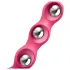 Satisfyer Triple Ball-R - analinis vibratorius su rutuliukais - rožinis