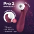 Satisfyer Pro 2 Gen3 - programėle valdomas oro bangų klitorinis vibratorius (raudonas)