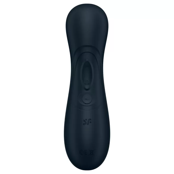Satisfyer Pro2 Gen3 - klitorio stimuliatorius su oro bangomis - tamsiai pilkas