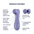 Satisfyer Pro 2 Gen3 - klitorinis stimuliatorius oro bangomis - įkraunamas