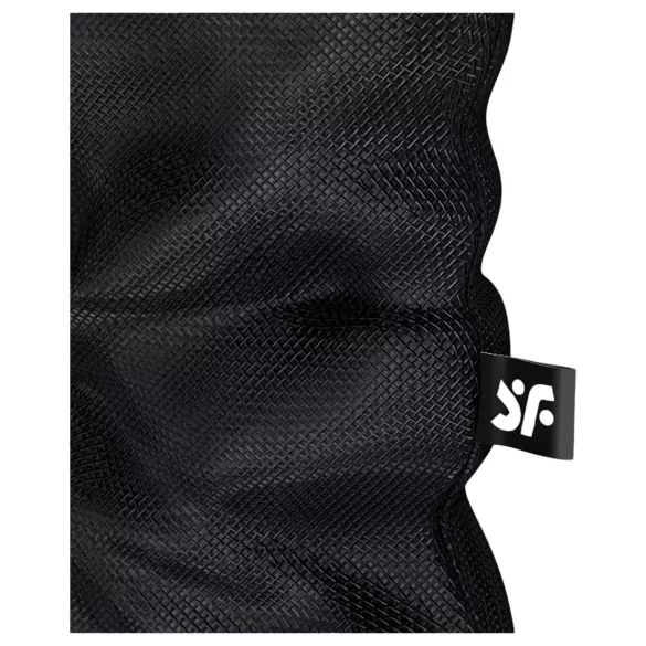 Satisfyer Treasure Bag - diskreti laikymo maišelis - vidutinis - juodas