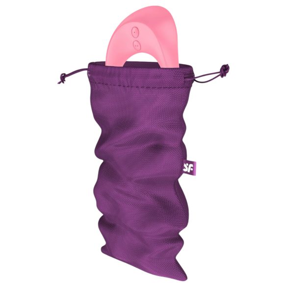 Satisfyer Treasure Bag - diskretiška laikymo rankinė - vidutinė (violetinė)