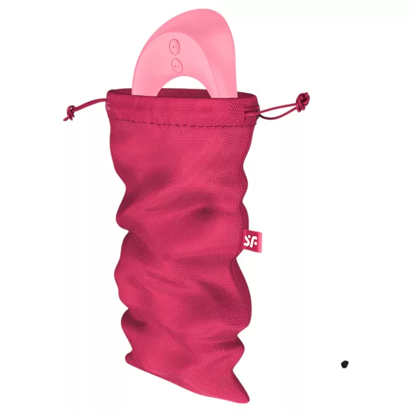 Satisfyer Treasure Bag M - diskreti sekso žaislų laikymo kosmetinė (rožinė)