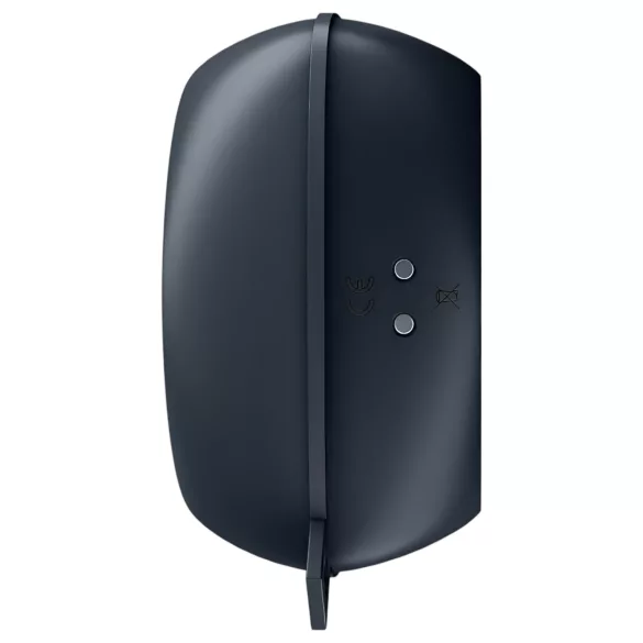 Satisfyer Ring Stroker - vibruojantis masturbatorius - įkraunamas - juodas