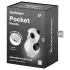 Satisfyer Pocket Panda - klitorio stimuliatorius bangų technologija - juodas