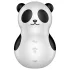 Satisfyer Pocket Panda - klitorio stimuliatorius bangų technologija - juodas