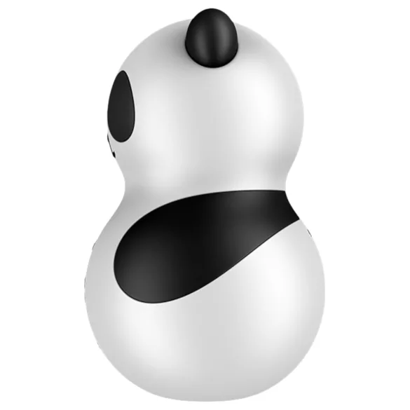 Satisfyer Pocket Panda - klitorio stimuliatorius bangų technologija - juodas