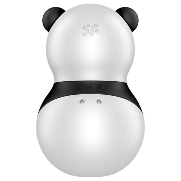 Satisfyer Pocket Panda - klitorio stimuliatorius bangų technologija - juodas