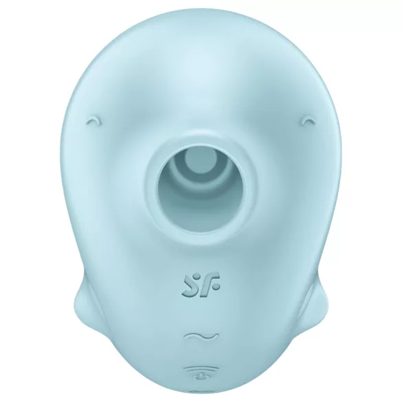 Satisfyer Sassy Seal - klitorio stimuliatorius su oro bangomis - turkio spalvos