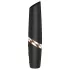 Satisfyer Perfect Kiss - lūpdažio formos vibratorius - juodas