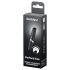 Satisfyer Perfect Kiss - lūpdažių vibratorius (juodas)