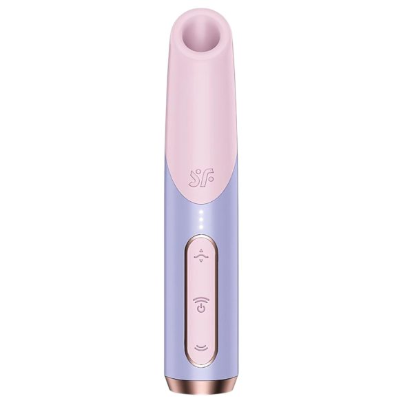 Satisfyer Bold Kiss - oro bangų lūpdažio vibruoklis (rožinis)