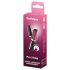Satisfyer Pro 2 Kiss - oro bangų lūpų dažų vibratorius (juodas)