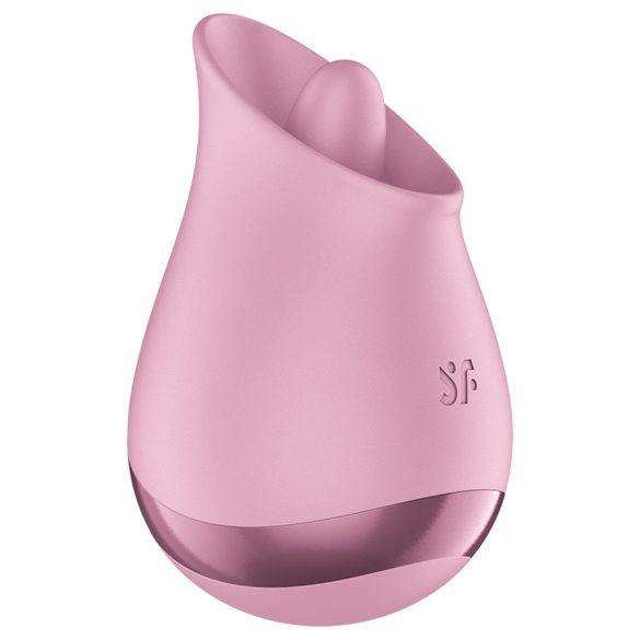 Satisfyer Tongue Player - klitorio vibratorius su liežuvėliu - rožinis